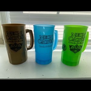 Neon Cactus Tumblers Purdue University